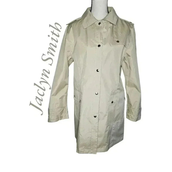 Jaclyn Smith Rain Jacket L - Picture 1 of 5